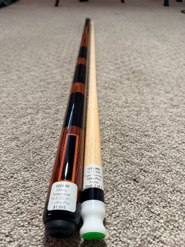 Jacoby custom pool cue ebony - custom,